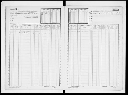 matrice cadastrale des propriétés non bâties, 1913-1970, 4e vol. (folios 1385-1784)