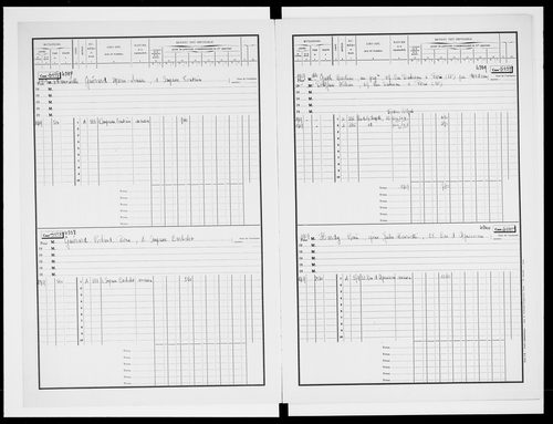 matrice cadastrale des propriétés bâties, 1911-1970, 7e vol. (cases 4231-4437)