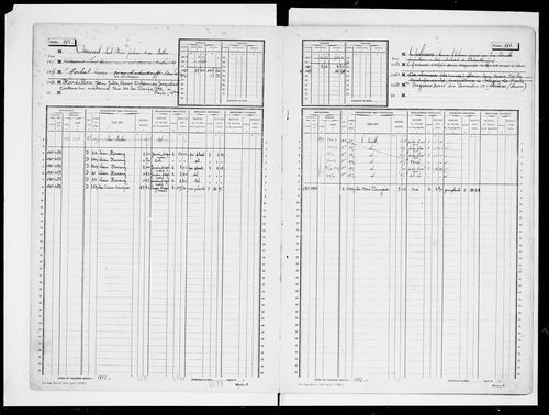 matrice cadastrale des propriétés non bâties, 1913-1970, 3e vol. (folios 989-1384)