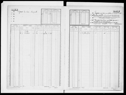 matrice cadastrale des propriétés non bâties, 1913-1970, 3e vol. (folios 989-1384)