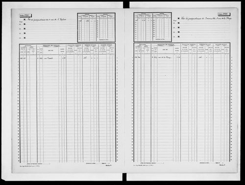 matrice cadastrale des propriétés non bâties, 1913-1970, 8e vol. (folios 2980-3144)