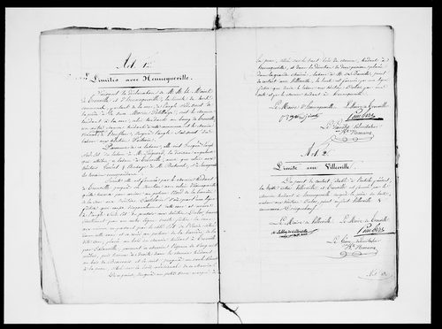 Procès-verbal de délimitation du territoire