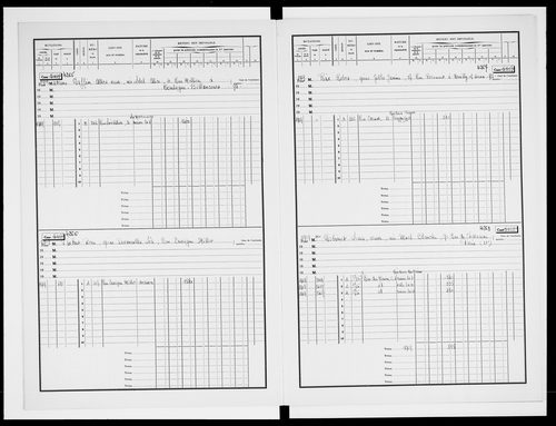 matrice cadastrale des propriétés bâties, 1911-1970, 7e vol. (cases 4231-4437)