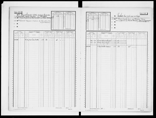 matrice cadastrale des propriétés non bâties, 1913-1970, 3e vol. (folios 989-1384)