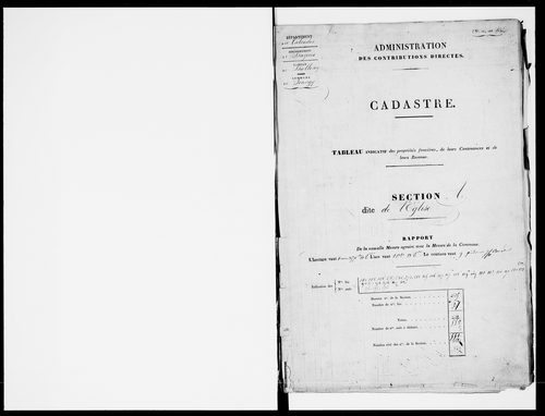 état de section