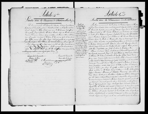 Procès-verbal de délimitation du territoire