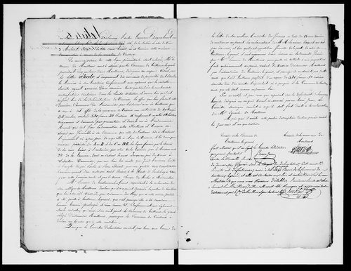 Procès-verbal de délimitation du territoire