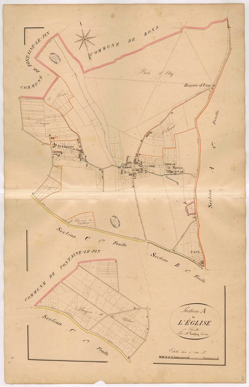 Section A1 de l'Eglise
