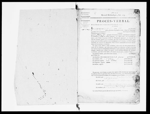 Procès-verbal de délimitation du territoire