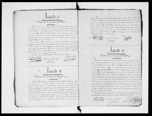 Procès-verbal de délimitation du territoire
