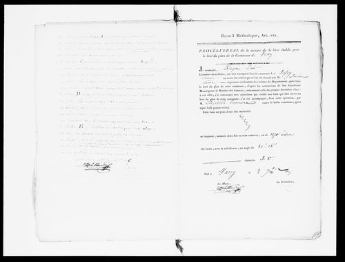Procès-verbal de délimitation du territoire
