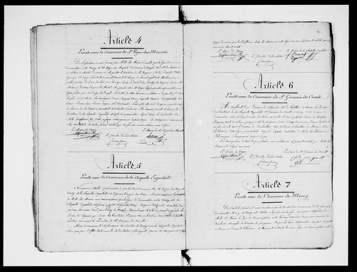 Procès-verbal de délimitation du territoire