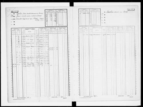 matrice cadastrale des propriétés non bâties, 1913-1965, 3e vol. (folios 1001-1498)