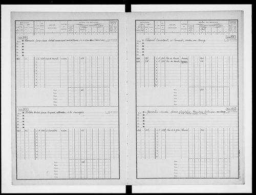 matrice cadastrale des propriétés bâties, 1911-1965, 2e vol. (cases 918-945)