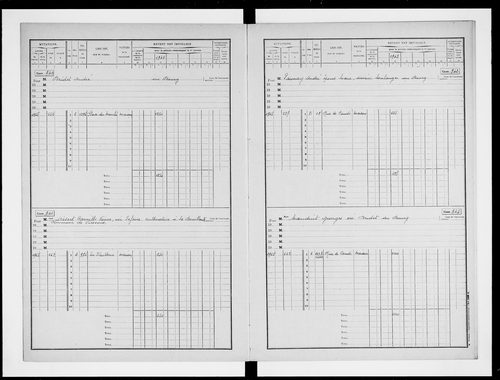 matrice cadastrale des propriétés bâties, 1911-1965, 2e vol. (cases 918-945)