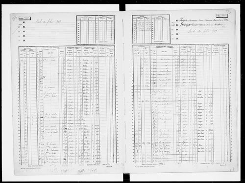matrice cadastrale des propriétés non bâties, 1913-1965, 3e vol. (folios 1001-1498)