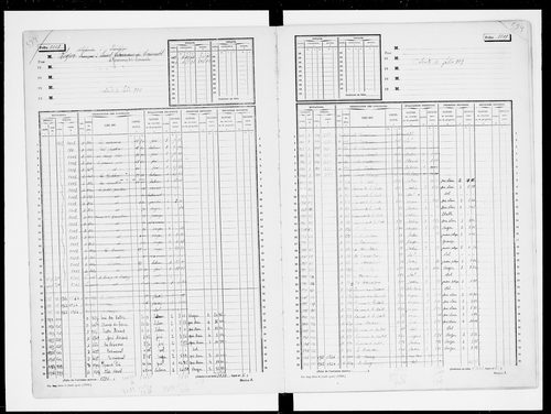 matrice cadastrale des propriétés non bâties, 1913-1965, 3e vol. (folios 1001-1498)