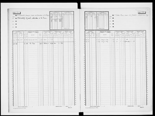 matrice cadastrale des propriétés non bâties, 1913-1965, 5e vol. (folios 1696-1894)