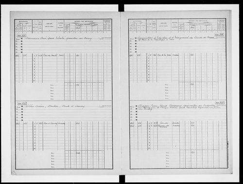 matrice cadastrale des propriétés bâties, 1911-1965, 2e vol. (cases 918-945)