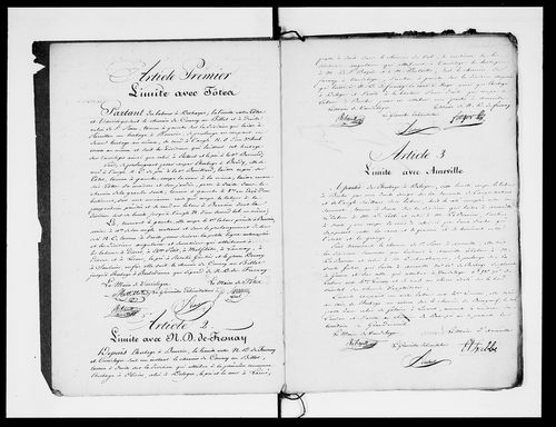 Procès-verbal de délimitation du territoire