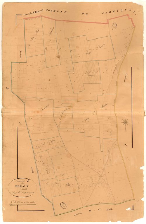 Section B2 des Préaux
