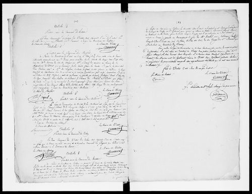état de section (1820)