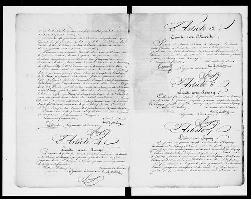 Procès-verbal de délimitation du territoire