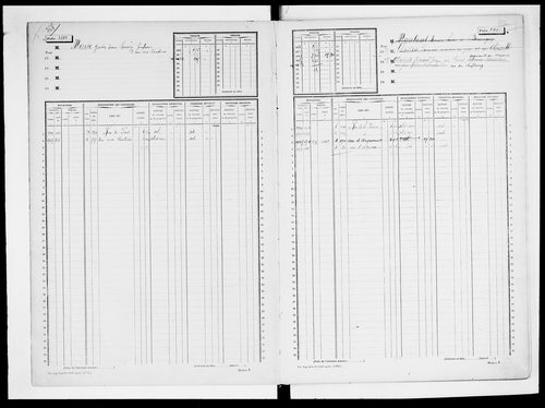 matrice cadastrale des propriétés non bâties, 1913-1955, 3e vol. (folios 1001-1400)