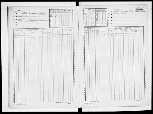 matrice cadastrale des propriétés non bâties, 1913-1955, 3e vol. (folios 1001-1400)