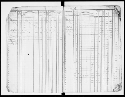 matrice cadastrale des propriétés foncières (bâties et non bâties), 1835-1913, 2e vol. (folios 577-1152)
