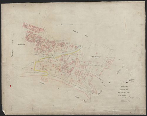 Section AC dite du bourg : planchette n° 2