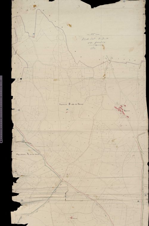 Section A dite du Viallard (Ferval) et B dite du Barret (Barret)