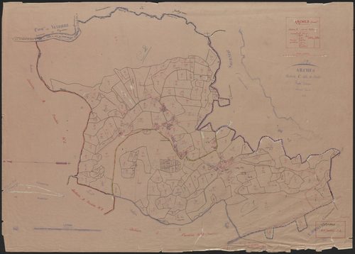 Section C dite de Chabannes : 1ère feuille partie (n° 27 à 134), 2e feuille partie (n° 135 à 258)