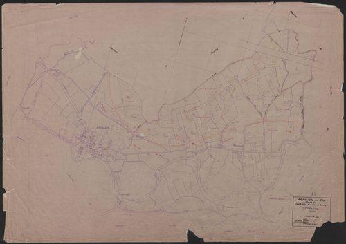 Section A1 dite du bourg : partie (n° 52 à 84 et 92 à 95)