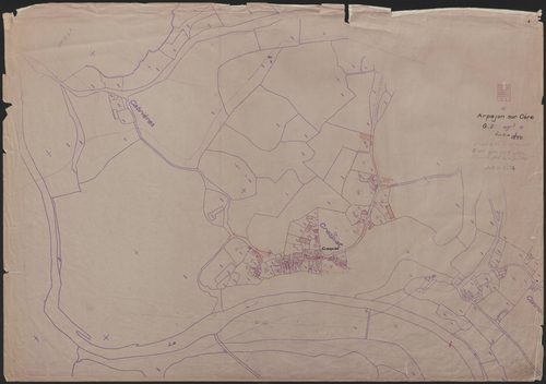 Section G2 dite de Conros : développement du village de Crespiat