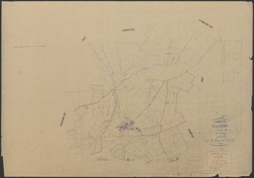 Section B1 dite d'Olgéac : partie (n° 1 à 33, 77 à 117, 126 à 195)