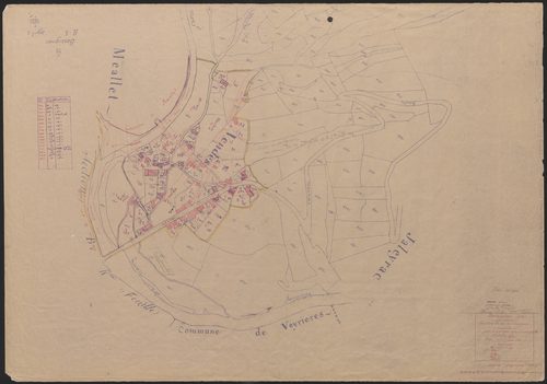 Section B5 dite de Bassignac : développement du hameau de Vendes
