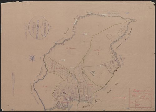 Section A dite de Charafrage : 2e feuille partie (n° 58 à 111, 125 à 138)