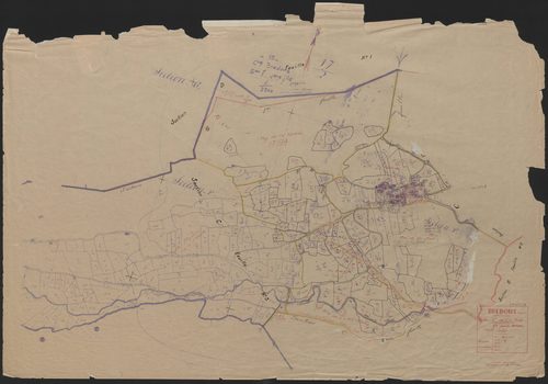 Section C dite de la Molède : 2e feuille partie (n° 89 à 245)
