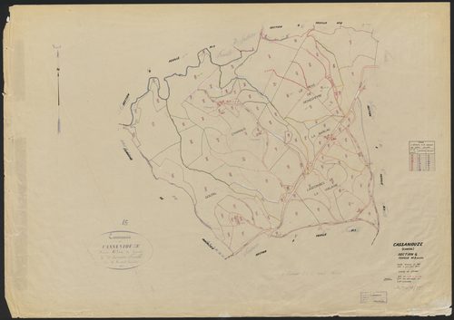 Section G : 3e feuille partie (n° 246 à 316, 335 à 364)