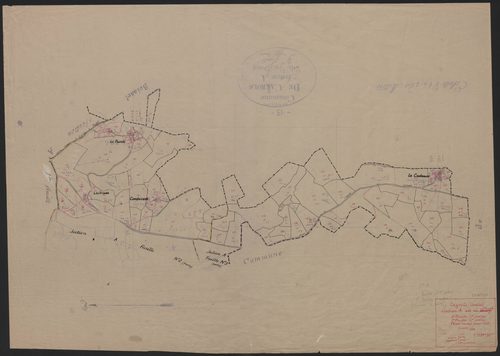 Section A dite du Puech : 2e feuille partie et 3e feuille partie (n° 99 à 144, 165 à 171, 247 à 293)