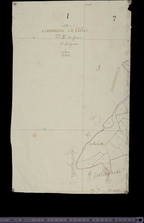 Section B1 (limites de commune avec La Chapelle-d'Alagnon)