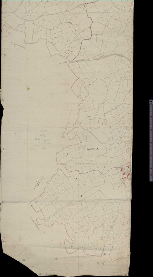 Section A1 (limites de commune avec La Chapelle-d'Alagnon et Ussel)