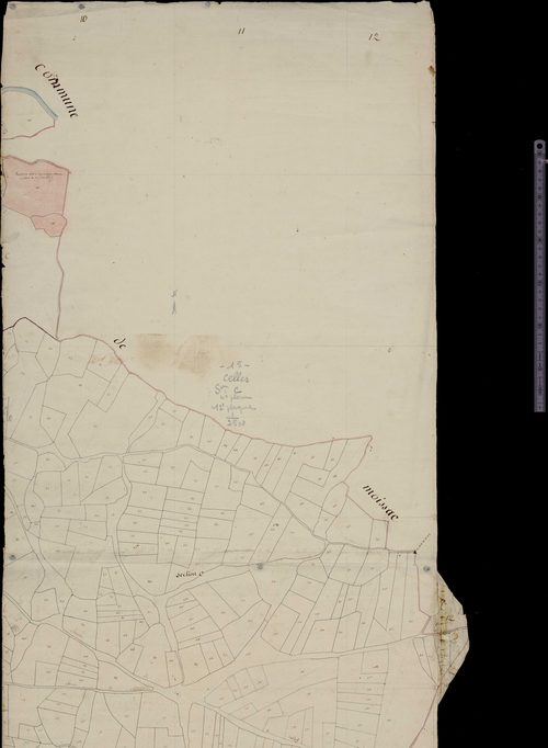 Section C4 (limites de commune avec Moissac)