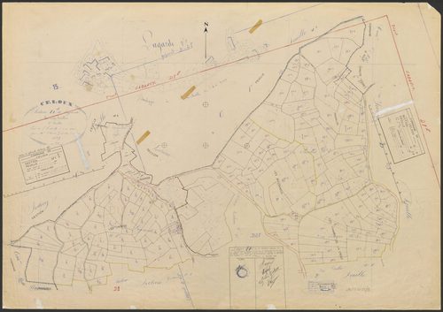 Section D : 1ère feuille partie (n° 1 à 108), 2e feuille partie (n° 194 à 383)