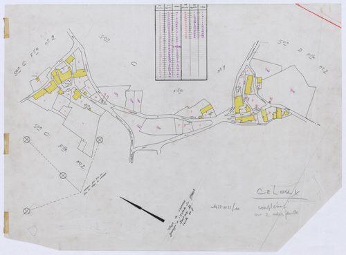 Section D1 : développement du hameau de Lagarde
