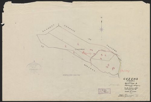 Section A : 1ère feuille partie (n° 1 à 13)