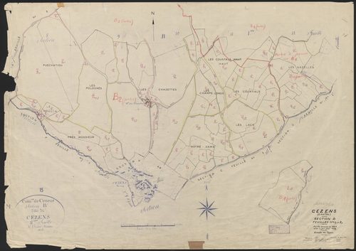 Section B : 1ère feuille et 2e feuille parties (n° 39 à 49, 82 à 161)
