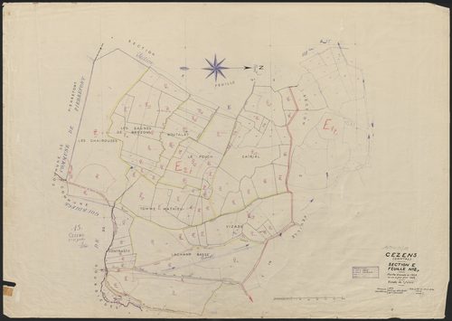 Section E : 2e feuille partie (n° 129 à 161, 171 à 214)