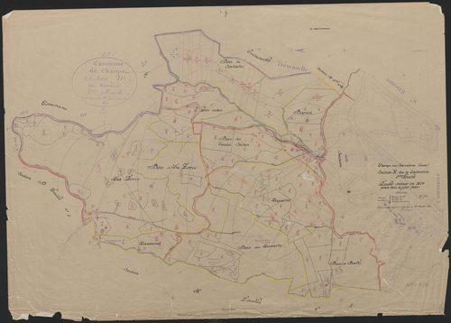 Section H dite de Lavaureix : 2e feuille partie (n° 198 à 360)